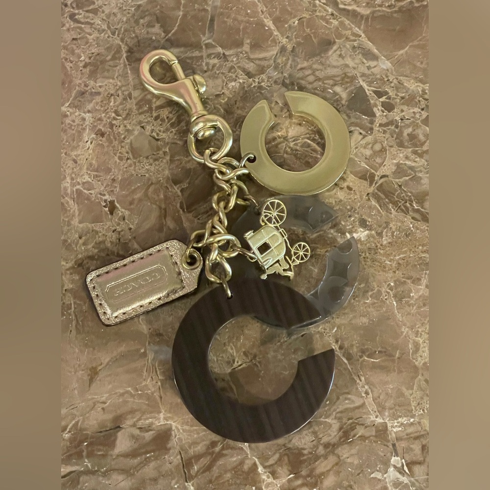 COACH 14826 Peyton Bag C’s And Horse & Carriage Replacement Hangtag Bag Charm - Picture 3 of 17